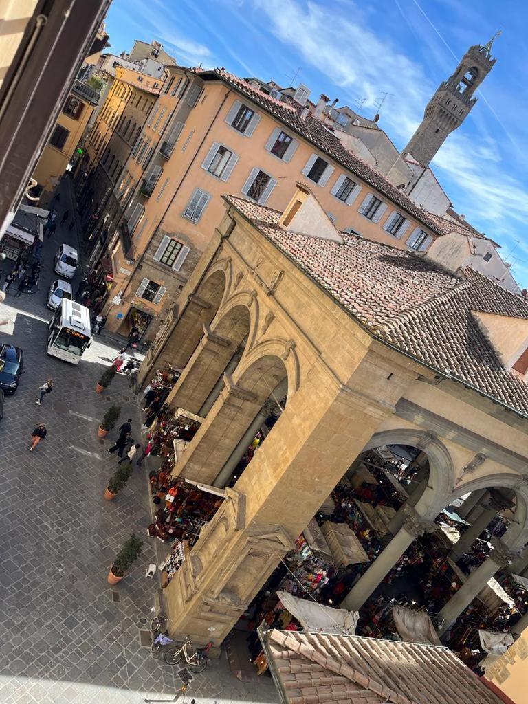 La Loggia Del Porcellino Hotell Florens Exteriör bild