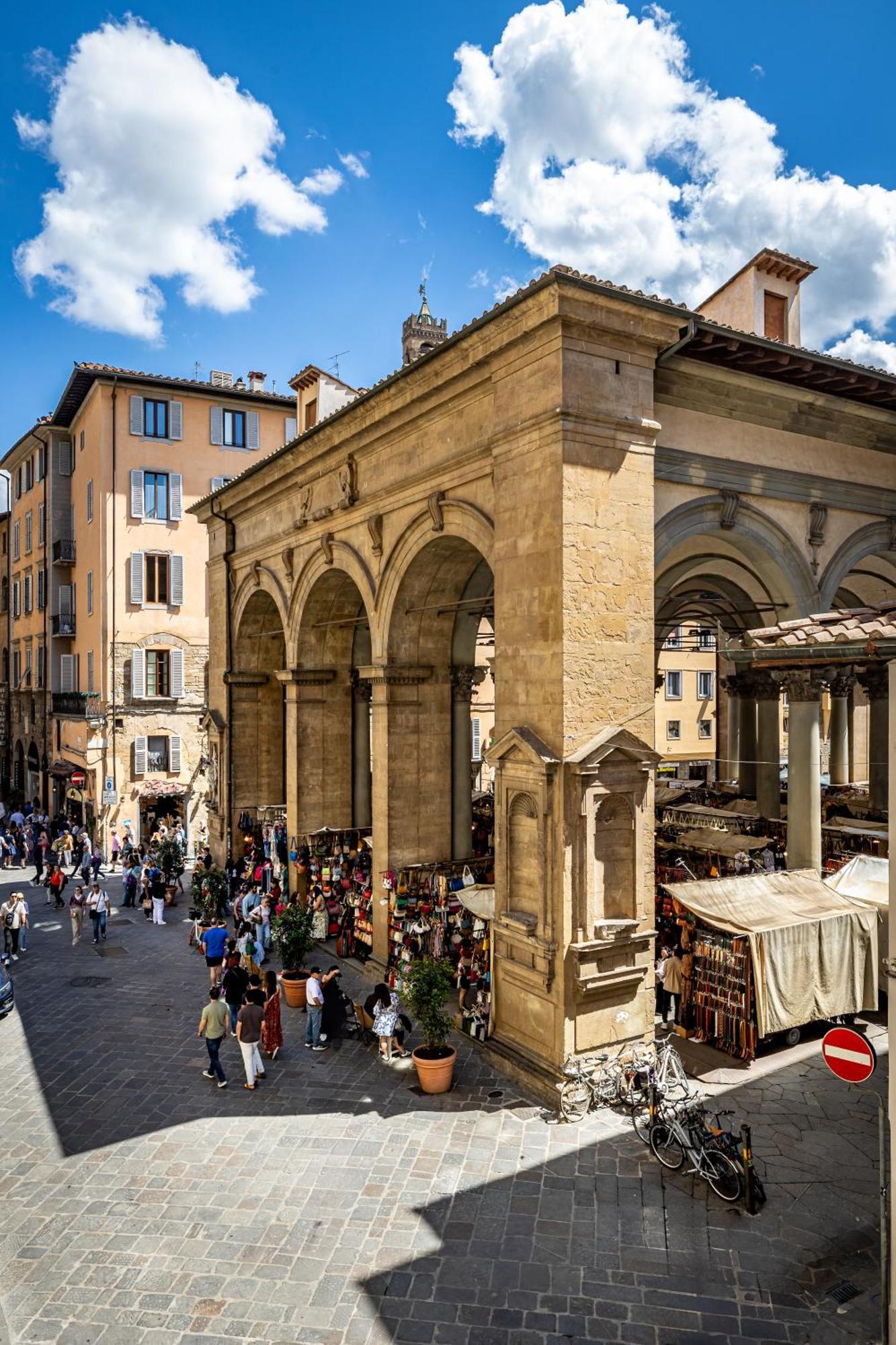 La Loggia Del Porcellino Hotell Florens Exteriör bild